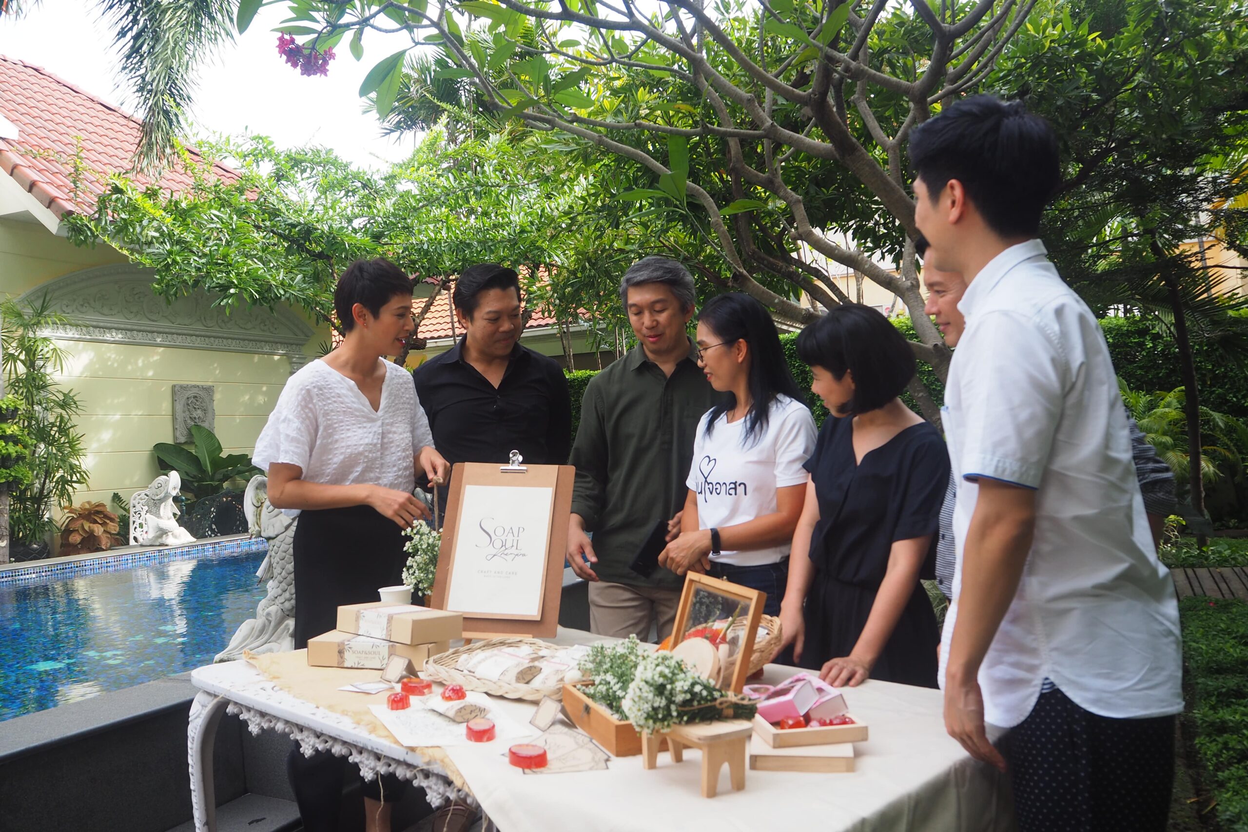 เบื้องหลังการถ่ายทำ EP 3 :  สบู่ฟักข้าว DIY ขายง่าย ได้ไอเดีย